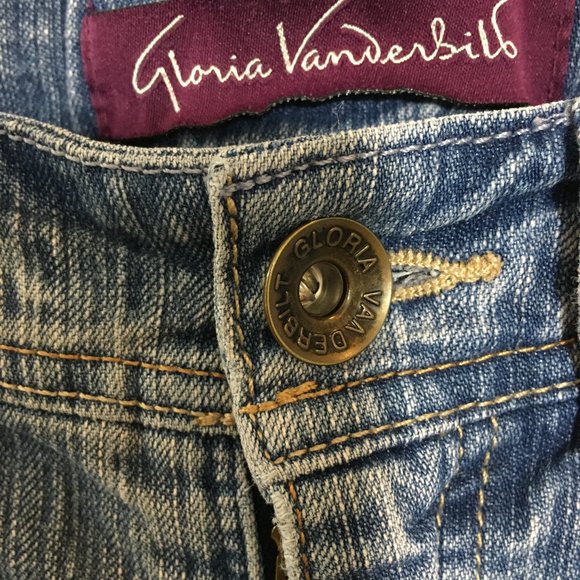 Gloria Vanderbilt Denim Blue Jeans Women's Size 4 Medium - Picture 6 of 9